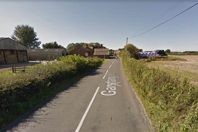 A cyclist wasriding along Garstang Road at Pilling when, for an unknown reason,he left the road and landed into a hedge. (Credit: Google)