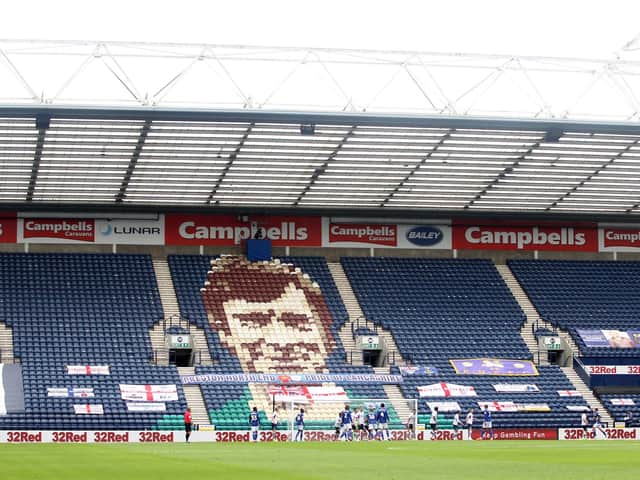 An eerily empty Deepdale witnessed North End lose to Cardiff