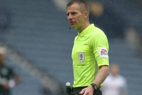 Michael Salisbury will referee the League Two play-off final at Wembley