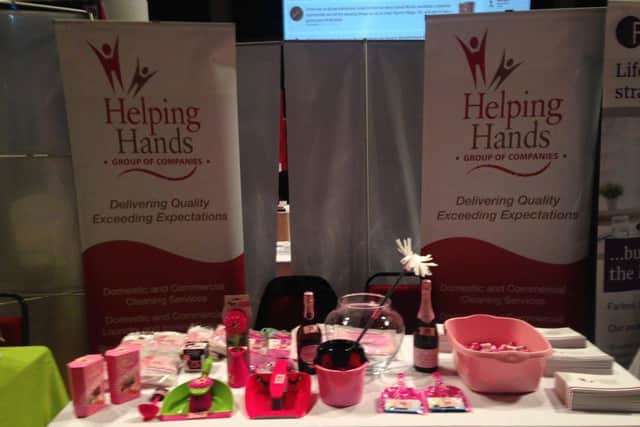 Helping Hands at the Lancashire Business Exo in 2018