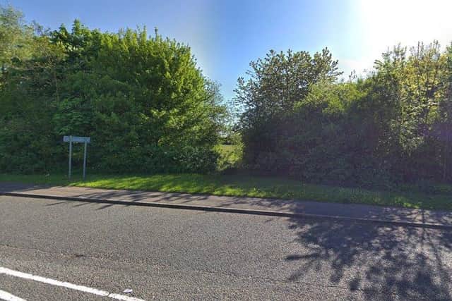 Site of proposed housing between Carrwood Road and Millwood Road (image: Google)