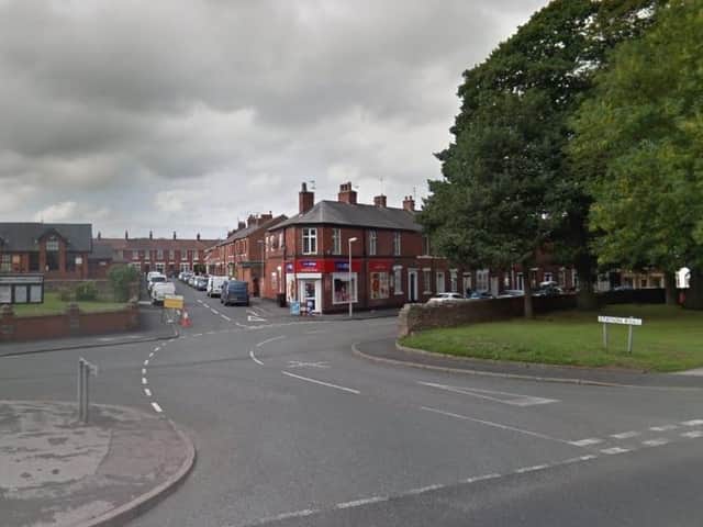 The junction of Station Road and Nelson Street where the accident happened.