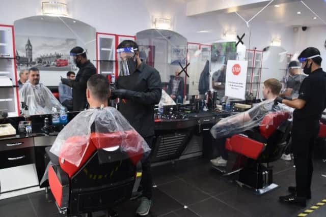 Inside the new world of the barbershop.