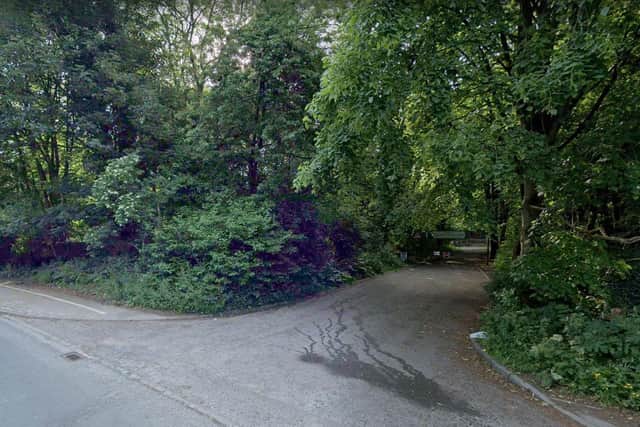 The woman was assaulted near the Stag Lodge car park entrance in Cuerden Valley Park at around 4.30pm on Friday, July 3. Pic: Google