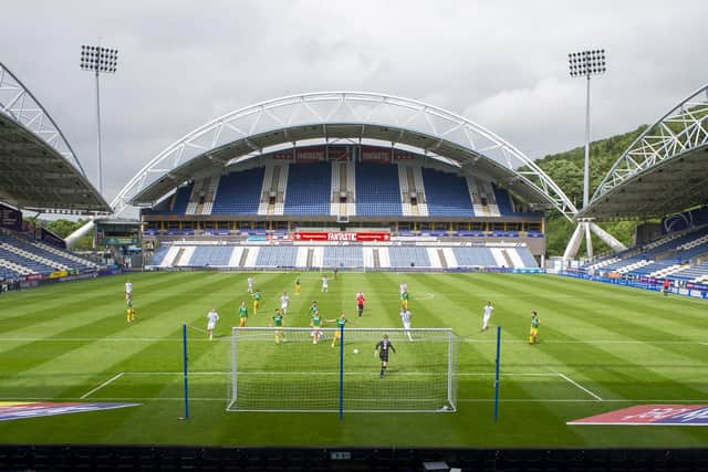 PNE and Huddersfield clash behind closed doors at the John Smith's Stadium