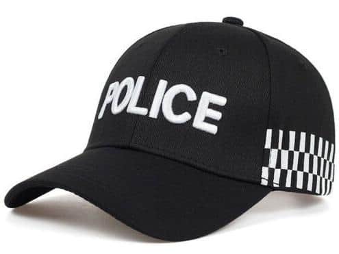 Armed officers will only be identifiable by their baseball caps, which can be bought for less than 5 online