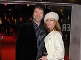 Kate Garraway and her husband Derek Draper. Pic credit: Time Ireland/PA Wire