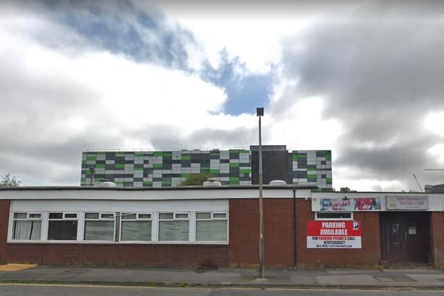 Four fire engines were called to the derelict New Friargate Social Club in Maudland Bank, Preston at around 5.30am this morning (Monday, July 6). Pic: Google