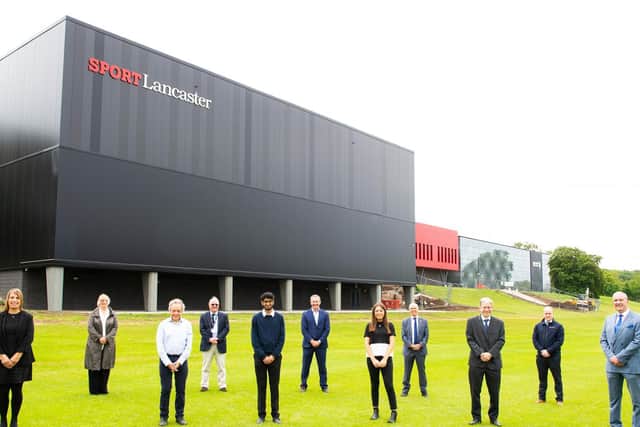 The new sports facilities at Lancaster University have been completed