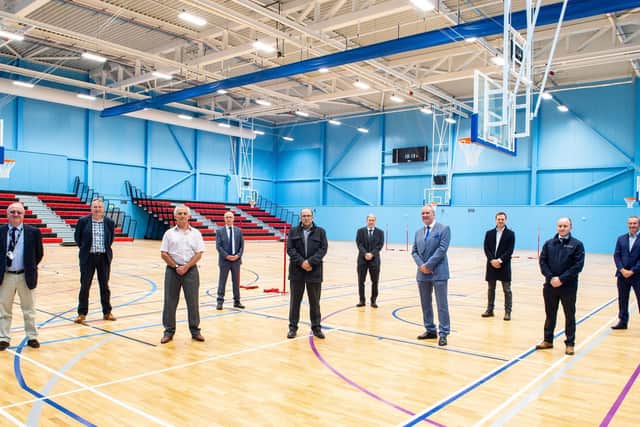Conlon has finished the 6m sports facilities at Lancaster University