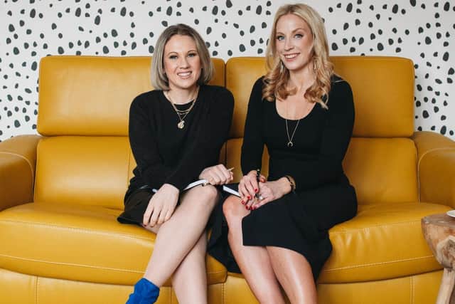 Founders of PR agency District May, Louise Woodward and Emma Rawlinson
