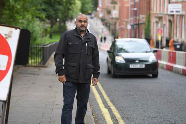 Mohamed Vaid's family was taken by surprise by traffic approaching from behind on the 'wrong' side of Winkley Square