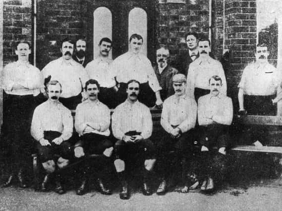 First Preston North End league team pictured in 1889