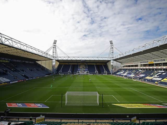 Preston's Deepdale stadium.