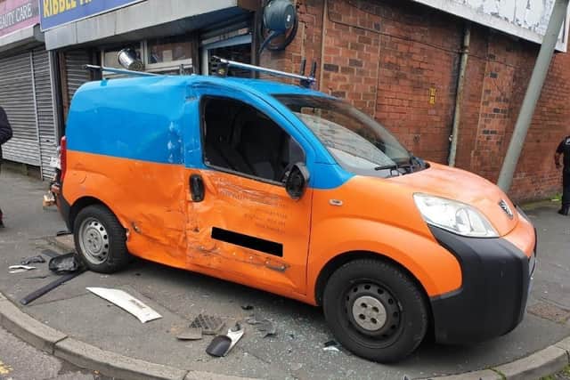Police are appealing for witnesses and anyone with dashcam footage to come forward following the crash in Ribbleton Lane, close to the junction with Holman Street, at around 10.45am on Wednesday (July 8). Pic: Lancashire Police