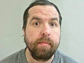 Joseph Sweeney, 38, has been jailed for eight years and four months in after he pleaded guilty to a total of 45 sexual offences against children. Pic: Lancashire Police