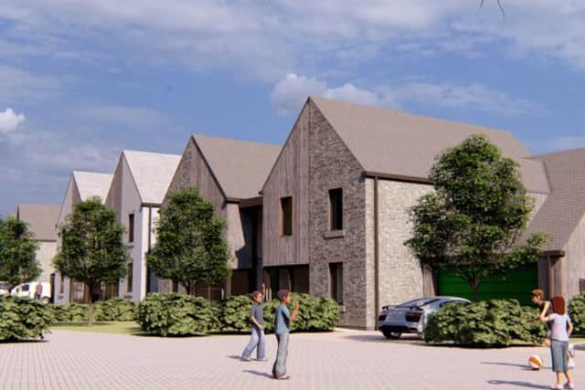 The proposed development has been described as 'not in keeping' with the rural landscape.
