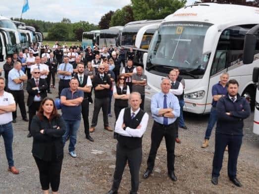 Staff from scores of coach companies will be driving to Blackpool to highlight the struggles of the industry amid the coronavirus crisis