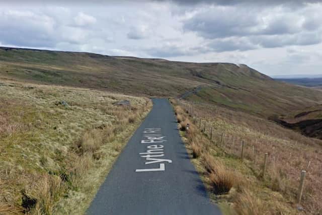 Police believe a dark-coloured BMW car, travelling in the opposite directiontowards Slaidburn, might have been involved in the incident. Pic: Google