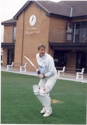 Andrew Flintoff as a young player at St Annes