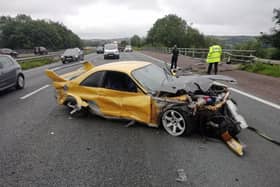The scene on the M61