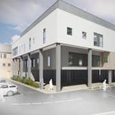 This is how the new unit at Chorley Hospital will look (image courtesy of Lancashire Teaching Hospitals)