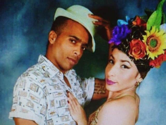 Jhanys Corrales and Sandy Triana