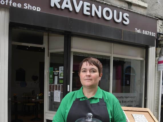 Ravenous owner Louise Fey says although they are "managing", thebusiness is still extremely quiet.