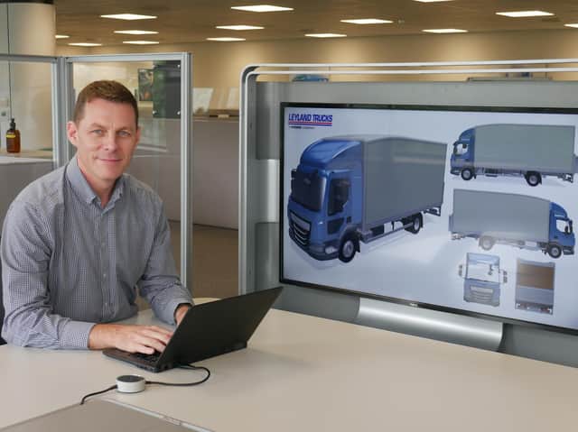 Leyland Trucks' Current Engineering Manager Chris Griffiths