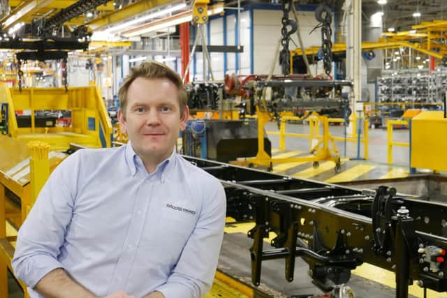 Nic Isherwood, Leyland Trucks' Assembly Operations Manager