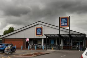 The Aldi store at Deepdale which will be demolished to make way for a bigger one.