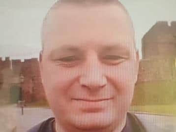 Alan Ruddy, 29, from Carlisle, was last seen around 12.20am leaving Royal Lancaster Infirmary and walking towards the city centre. Pic: Lancashire Police