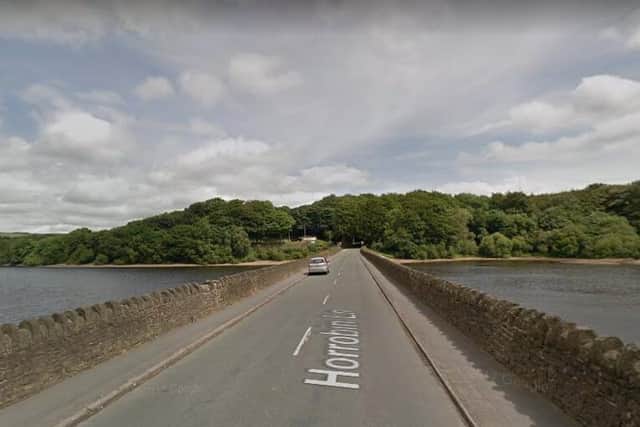 Horrobin Lane, at the Upper Rivington Resevoir, where the limit will be cut from 60mph to 30mph (image: Google Streetview)