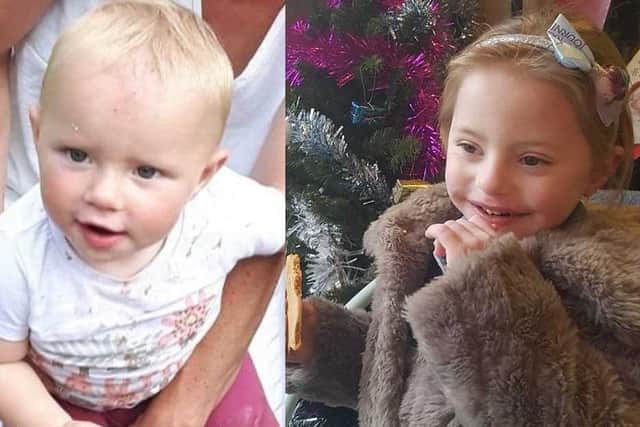 Princess Bennell (pictured left)andScarlett Daffern (pictured right). (Credit: Lancashire Police)