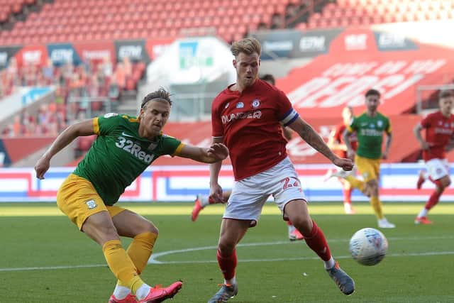 Brad Potts has a shot fopr PNE against Bristol City