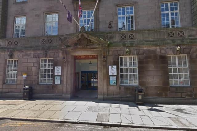 It has been business as never before at Preston Town Hall during the pandemic (image: Google Streetview)