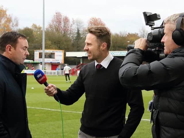 Morecambe boss Derek Adams