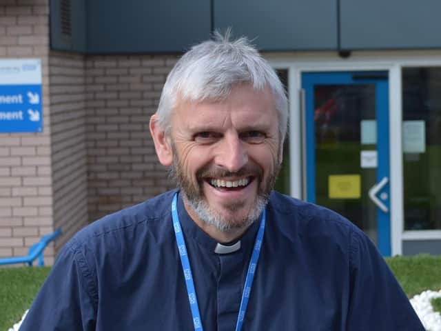 Revd Ian Dewar, lead chaplain at Morecambe Bay Hospitals Trust.