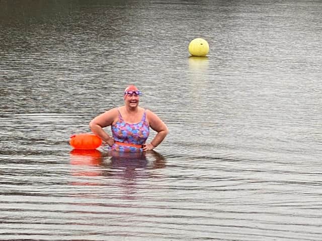 Audrey Hellen is in training for her English Channel swim