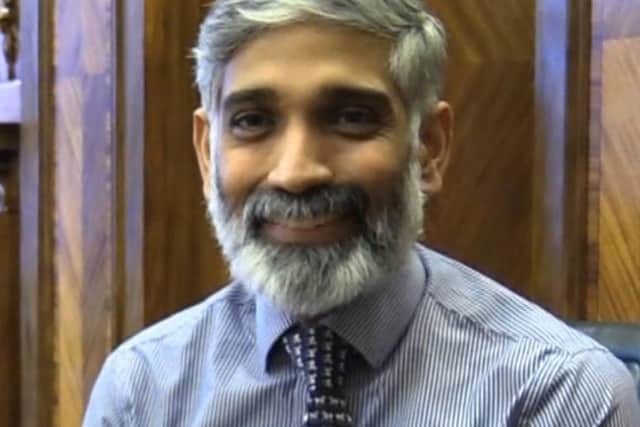 DrSakthi Karunanithi, director of public health at Lancashire County Council