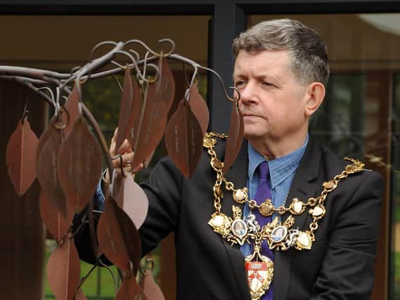 Mark Perks during his year as the Mayor of Chorley