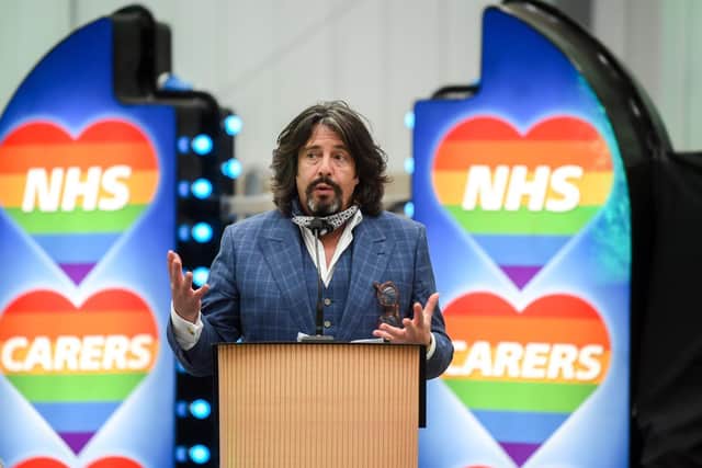 Launch of this year's Blackpool Illuminations.  Pictured is Laurence Llewelyn-Bowen.