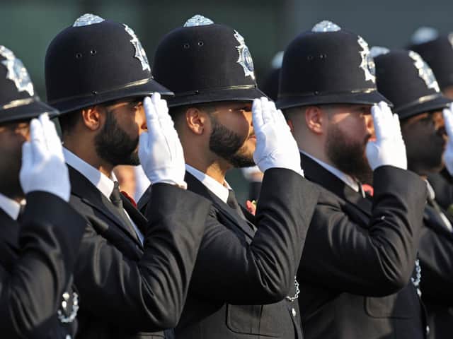 Home Office data shows there were just three black officers in Lancashire Constabulary at the end of March