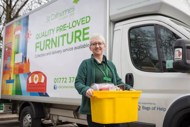Nicola Gallagher, Donation Centre manager at St Catherine's Hospice