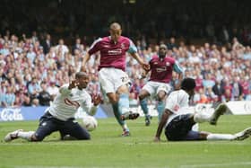 The occasion got to Brentford at Wembley – a bit like Preston when they lost to West Ham (above) in the 2005 Championship play-off final (Getty Images)