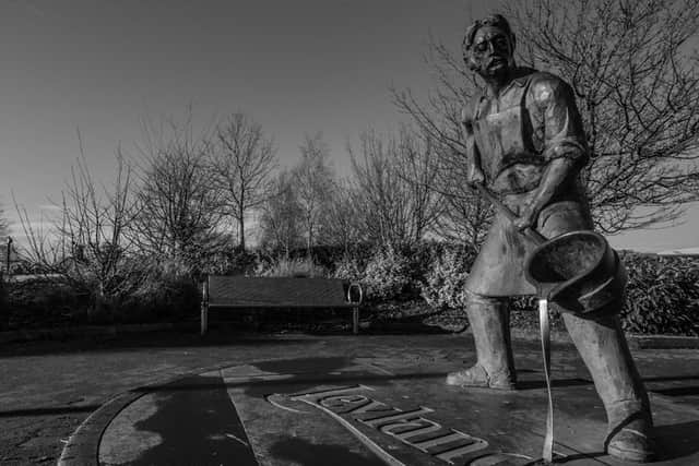 The Foundry man statue, Leyland