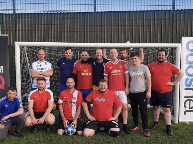 A DadsNet Kickabout session in action