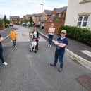 A group of residents claim that Morris Homes has left work undone in St Jamess Field in Wateringpool Lane, Lostock Hall, for three years.