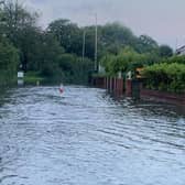 Lawson Road, Thornton this morning (August 11). Pic: Tony James