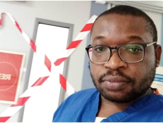 Dr Samuel Ikenga is a registrar in the Intensive Care Unit at Royal Preston Hospital